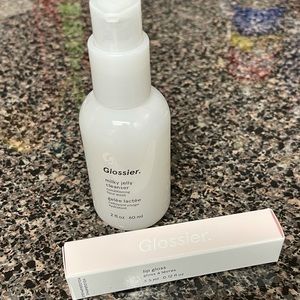 Glossier Milky Jelly Cleanser + Lip Gloss